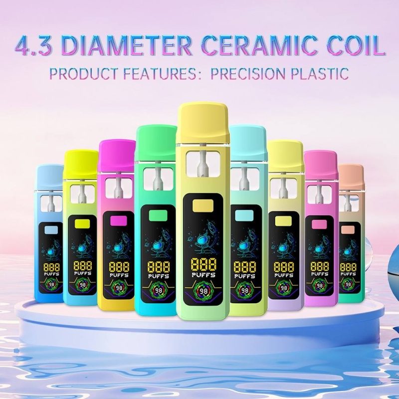 C49 Disposable Vape Pen With Screen for CBD & THC Oil