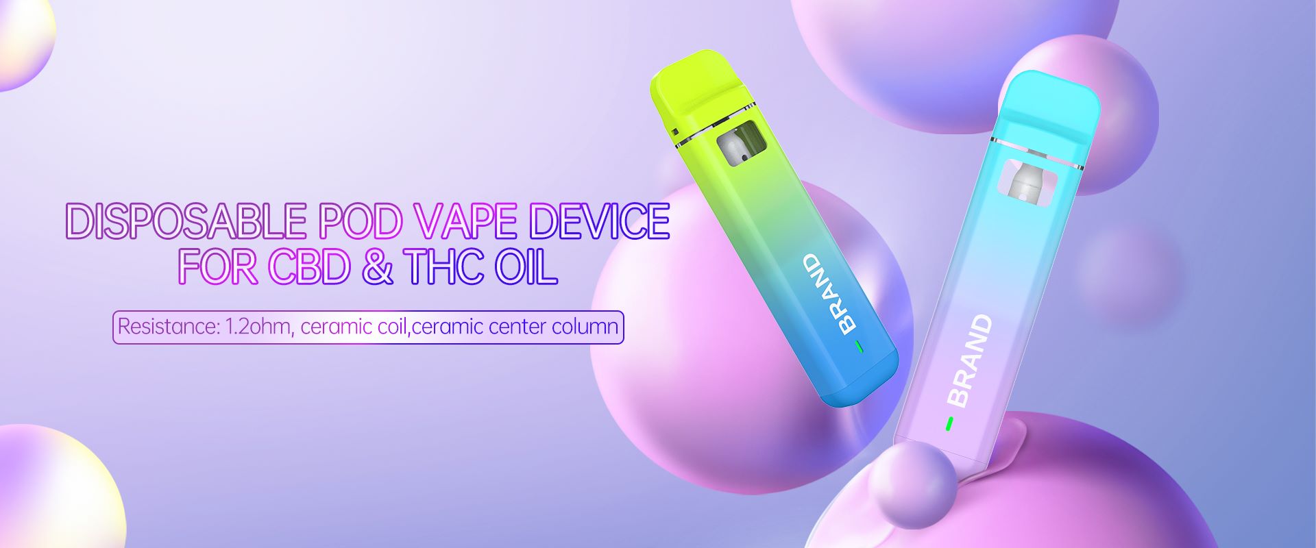 HZKO THC CBD Disposable Vape Device OEMODM Custom Manufacturer 