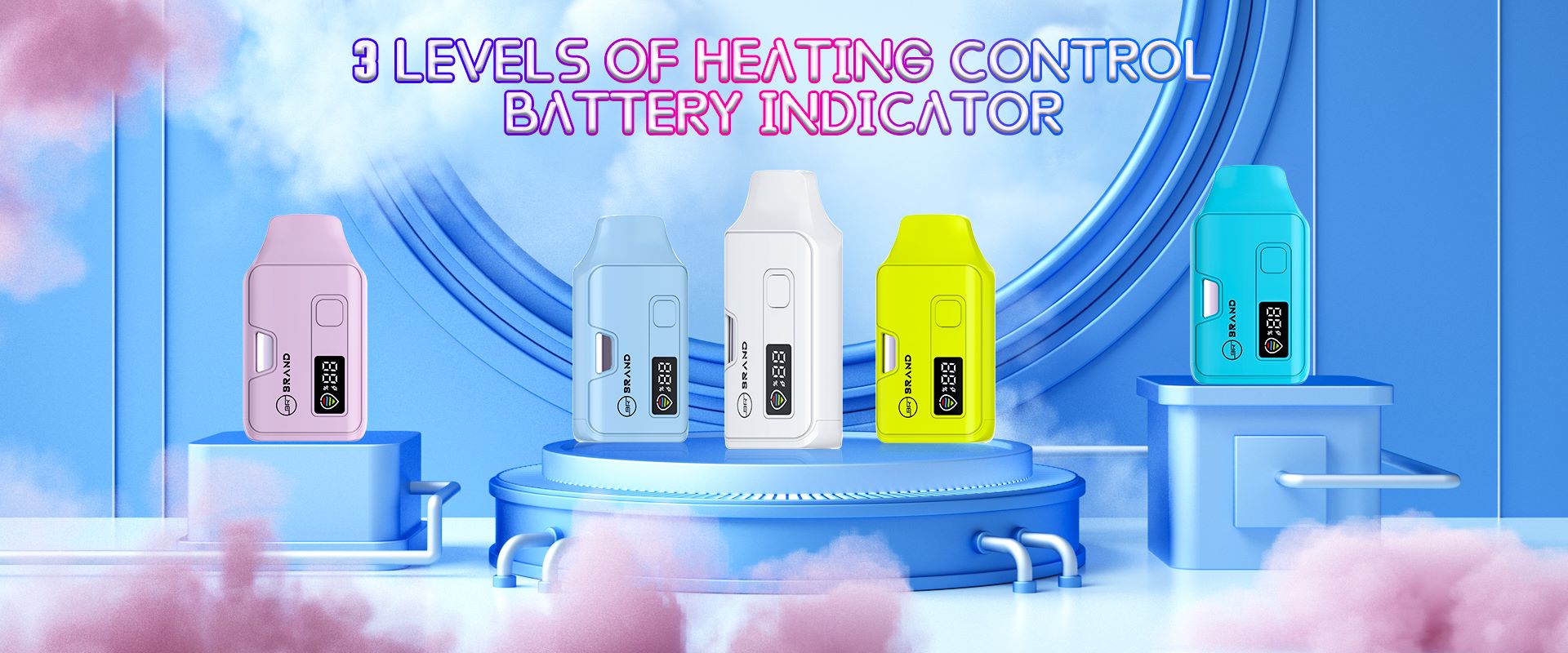 HZKO THC CBD Disposable Vape Device OEMODM Custom Manufacturer 
