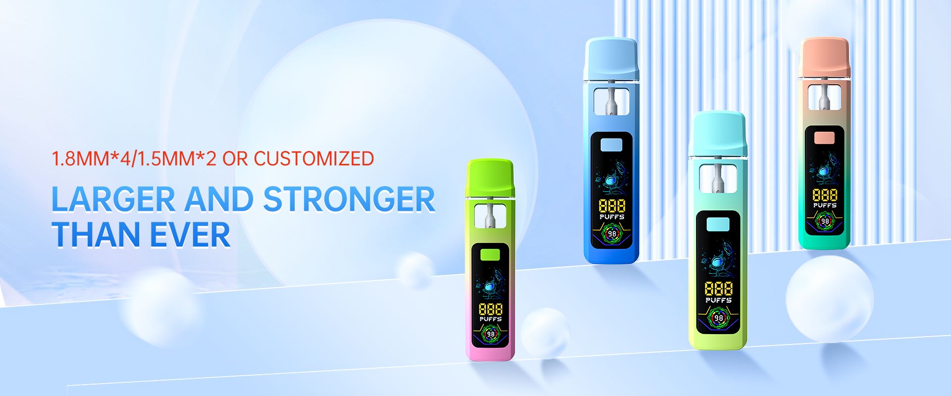 HZKO THC CBD Disposable Vape Device OEMODM Custom Manufacturer 